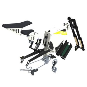 Q155 e-bike frame kit hub motor